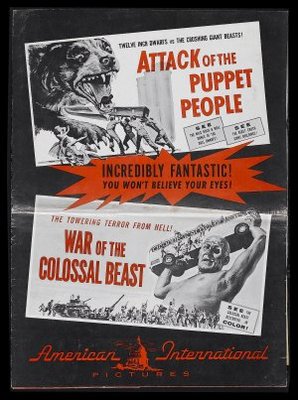 War of the Colossal Beast movie poster (1958) Tank Top