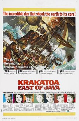 Krakatoa, East of Java movie poster (1969) calendar