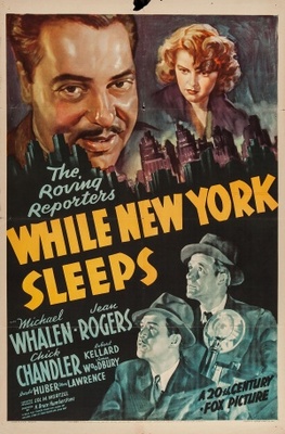 While New York Sleeps movie poster (1938) calendar