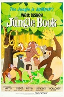 The Jungle Book movie poster (1967) t-shirt #MOV_9eb39fad