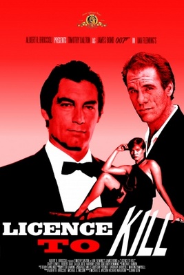 Licence To Kill movie poster (1989) calendar