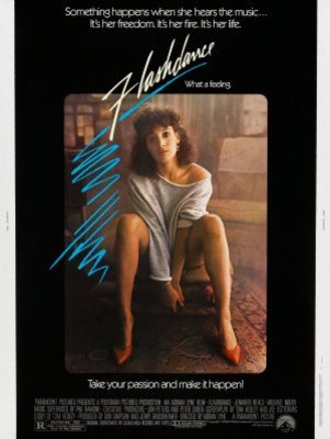 Flashdance movie poster (1983) tote bag