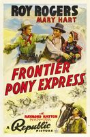 Frontier Pony Express movie poster (1939) Mouse Pad MOV_9eee0df7