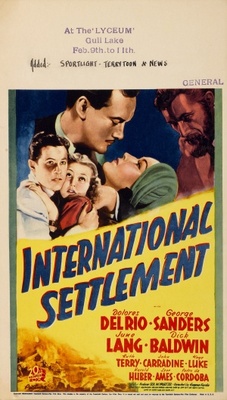 International Settlement movie poster (1938) poster