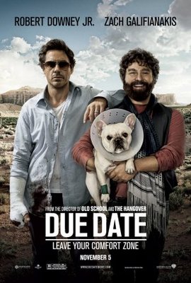 Due Date movie poster (2010) Longsleeve T-shirt