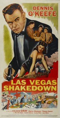 Las Vegas Shakedown movie poster (1955) tote bag