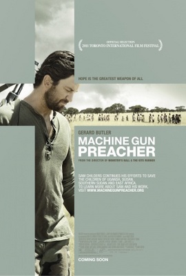 Machine Gun Preacher movie poster (2011) tote bag
