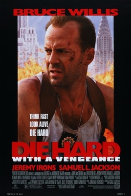 Die Hard: With a Vengeance movie poster (1995) mouse pad