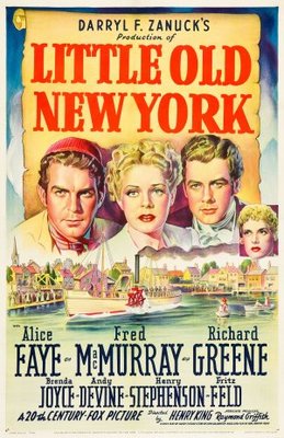 Little Old New York movie poster (1940) Tank Top