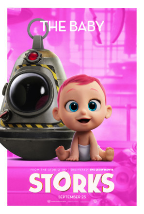 Storks movie poster (2016) Tank Top