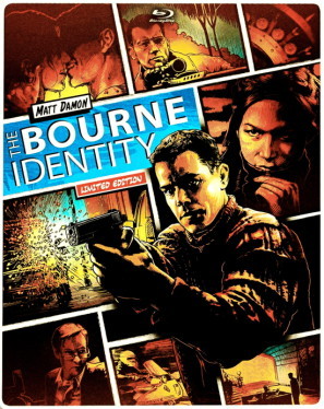 The Bourne Identity movie poster (2002) Longsleeve T-shirt