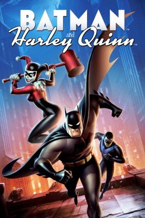 Batman and Harley Quinn movie poster (2017) tote bag