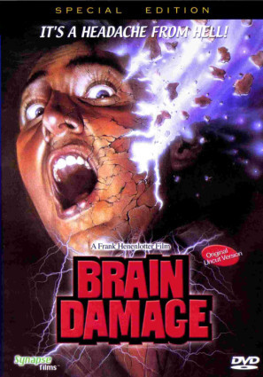 Brain Damage movie poster (1988) tote bag