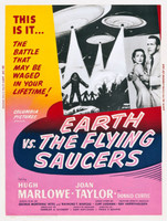 Earth vs. the Flying Saucers movie poster (1956) Sweatshirt #1476452