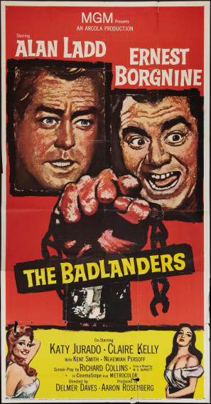 The Badlanders movie poster (1958) hoodie