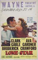 Lone Star movie poster (1952) Poster MOV_9ywk4kpr