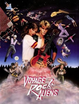 Voyage of the Rock Aliens movie poster (1988) Sweatshirt