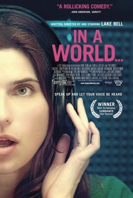 In a World... movie poster (2013) poster