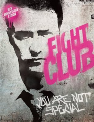 Fight Club movie poster (1999) mouse pad