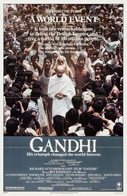 Gandhi movie poster (1982) hoodie