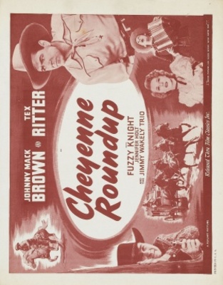 Cheyenne Roundup movie poster (1943) mug