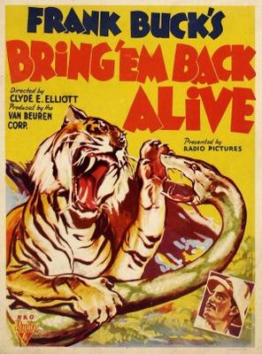 Bring 'Em Back Alive movie poster (1932) poster