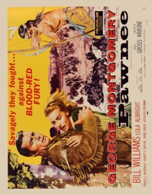 Pawnee movie poster (1957) Longsleeve T-shirt