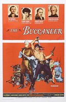 The Buccaneer movie poster (1958) Sweatshirt #658116