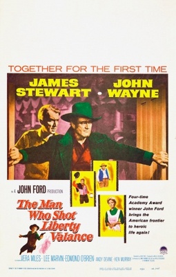 The Man Who Shot Liberty Valance movie poster (1962) tote bag