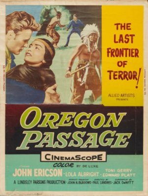 Oregon Passage movie poster (1957) hoodie