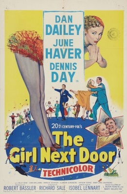The Girl Next Door movie poster (1953) Longsleeve T-shirt