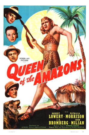 Queen of the Amazons movie poster (1947) poster