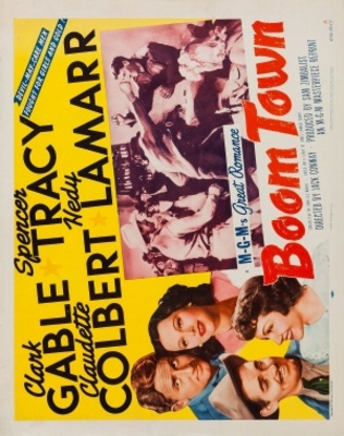 Boom Town movie poster (1940) tote bag