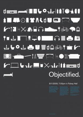 Objectified movie poster (2009) mouse pad