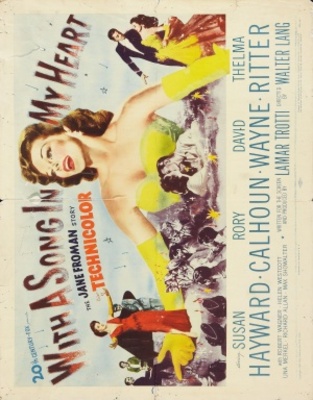 With a Song in My Heart movie poster (1952) calendar