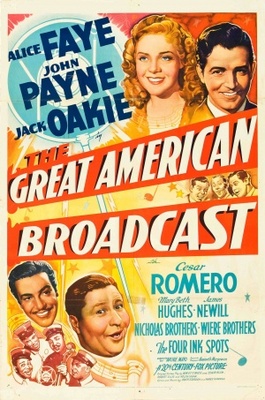 The Great American Broadcast movie poster (1941) tote bag