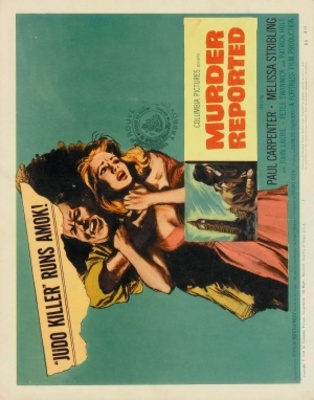 Murder Reported movie poster (1958) poster
