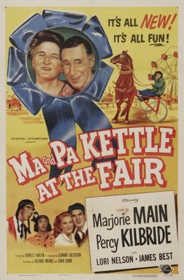 Ma and Pa Kettle at the Fair movie poster (1952) calendar