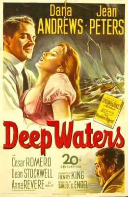 Deep Waters movie poster (1948) Longsleeve T-shirt