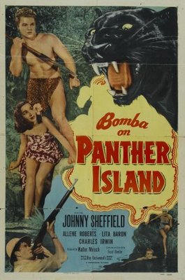 Bomba on Panther Island movie poster (1949) mouse pad