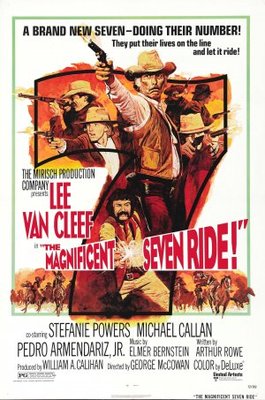 The Magnificent Seven Ride! movie poster (1972) calendar