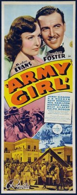 Army Girl movie poster (1938) poster