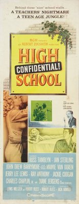High School Confidential! movie poster (1958) calendar