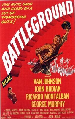 Battleground movie poster (1949) tote bag