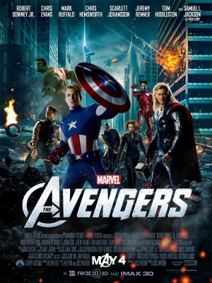 The Avengers movie poster (2012) Mouse Pad MOV_a1e077fe
