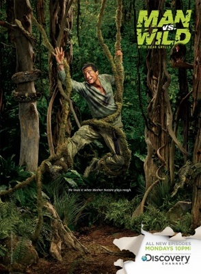 Man vs. Wild movie poster (2006) tote bag