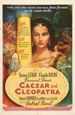 Caesar and Cleopatra movie poster (1945) tote bag