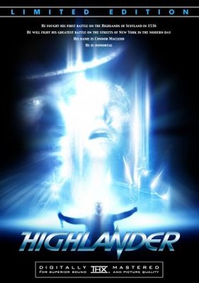 Highlander movie poster (1986) poster