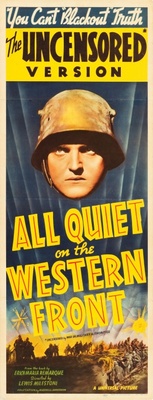 All Quiet on the Western Front movie poster (1930) calendar