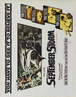 September Storm movie poster (1960) calendar